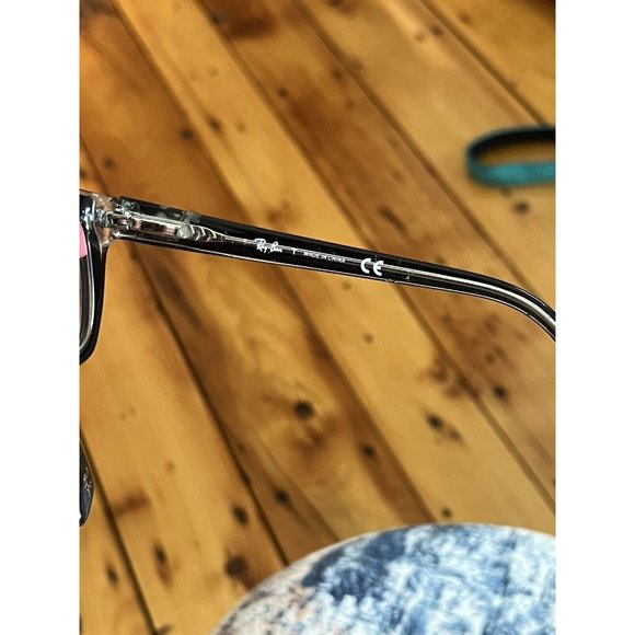 Ray Ban RB 5255 2034 Black EYEGLASSES Frame USED read Desc - Picture 4 of 9